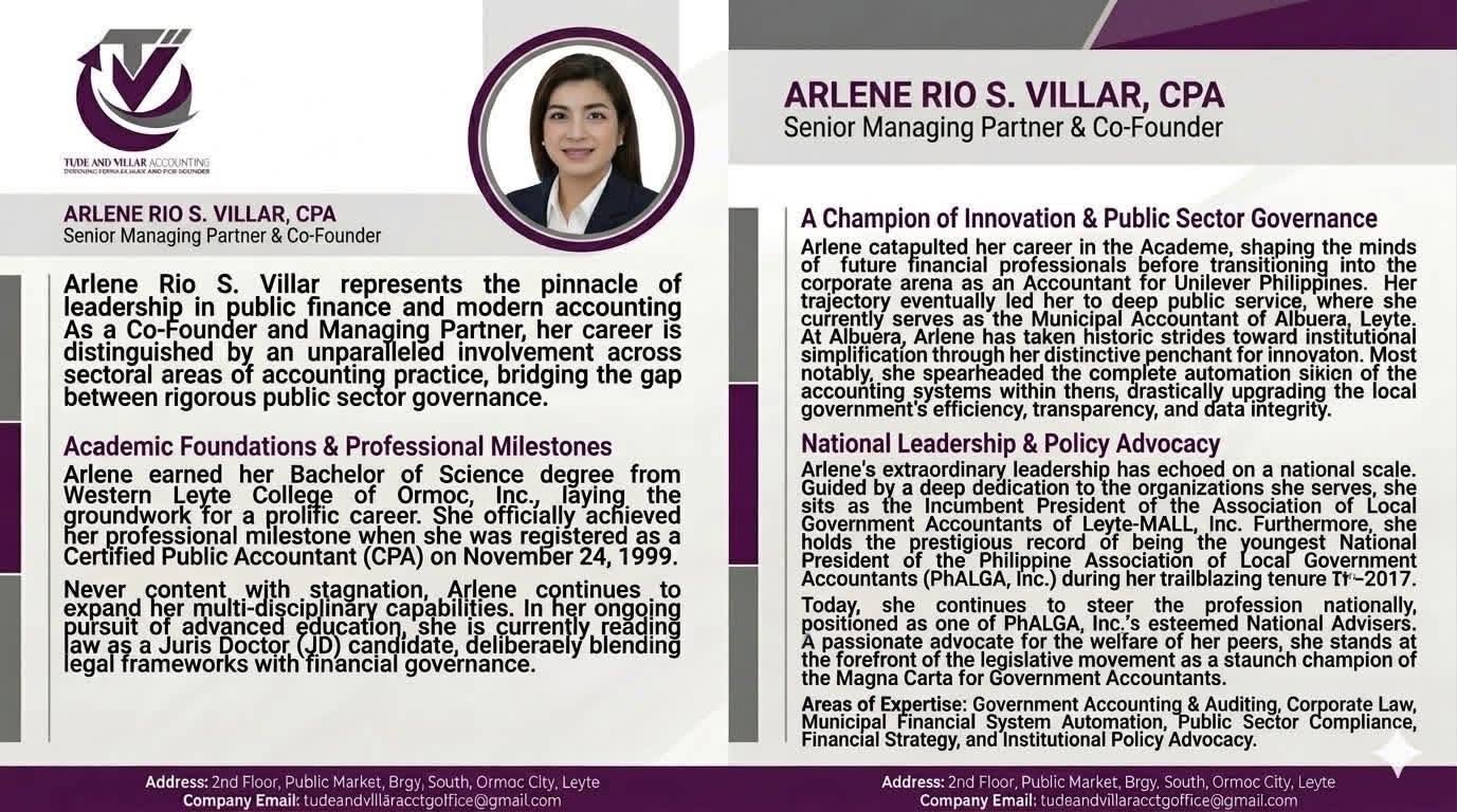 Marcus Villar — Managing Partner, Accounting